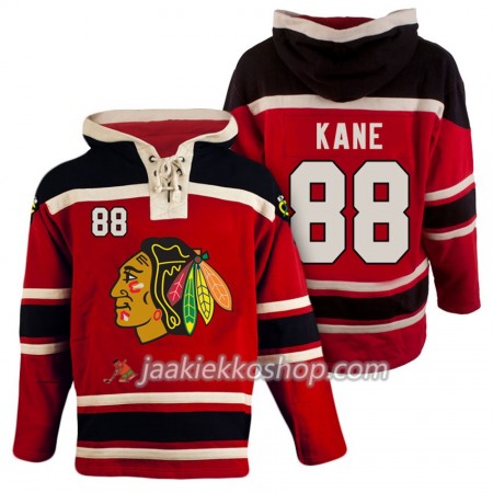 Miehille NHL Chicago Blackhawks Patrick Kane 88 Punainen Sawyer Hooded Sweatshirt